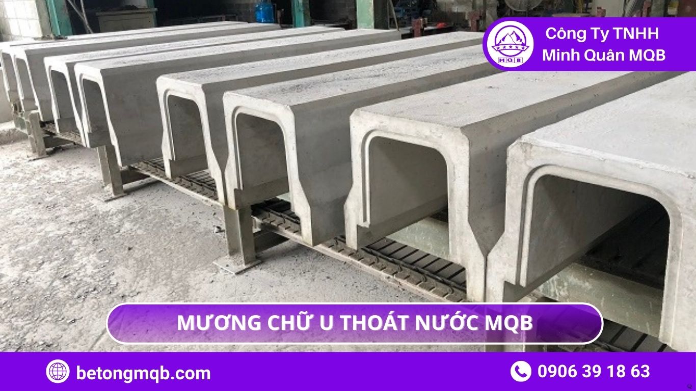 Mương chữ U đúc sẵn MQB