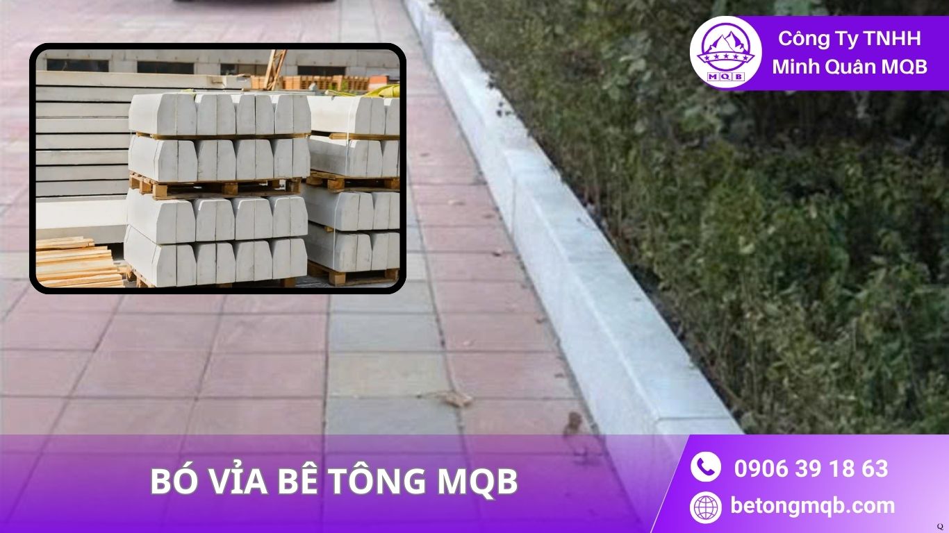 Bó Vỉa Chống Lấn Làn – Giảm Xung Đột Giao Thông 2026 | Bê Tông MQB 3 Bó Vỉa Chống Lấn Làn – Giảm Xung Đột Giao Thông