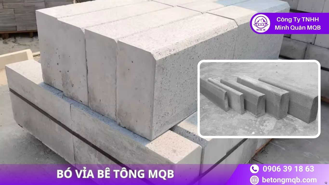 Bó Vỉa Chống Ngập – Giải Pháp Mùa Mưa 2026 | Bê Tông MQB 4 Bó Vỉa Chống Ngập – Giải Pháp Mùa Mưa