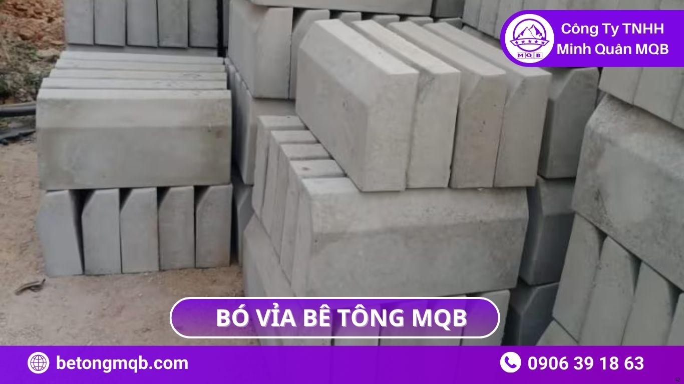 Bó Vỉa Chịu Tải Nặng – Giải Pháp KCN 2026 | Bê Tông MQB 4 Bó Vỉa Chịu Tải Nặng – Giải Pháp KCN MQB