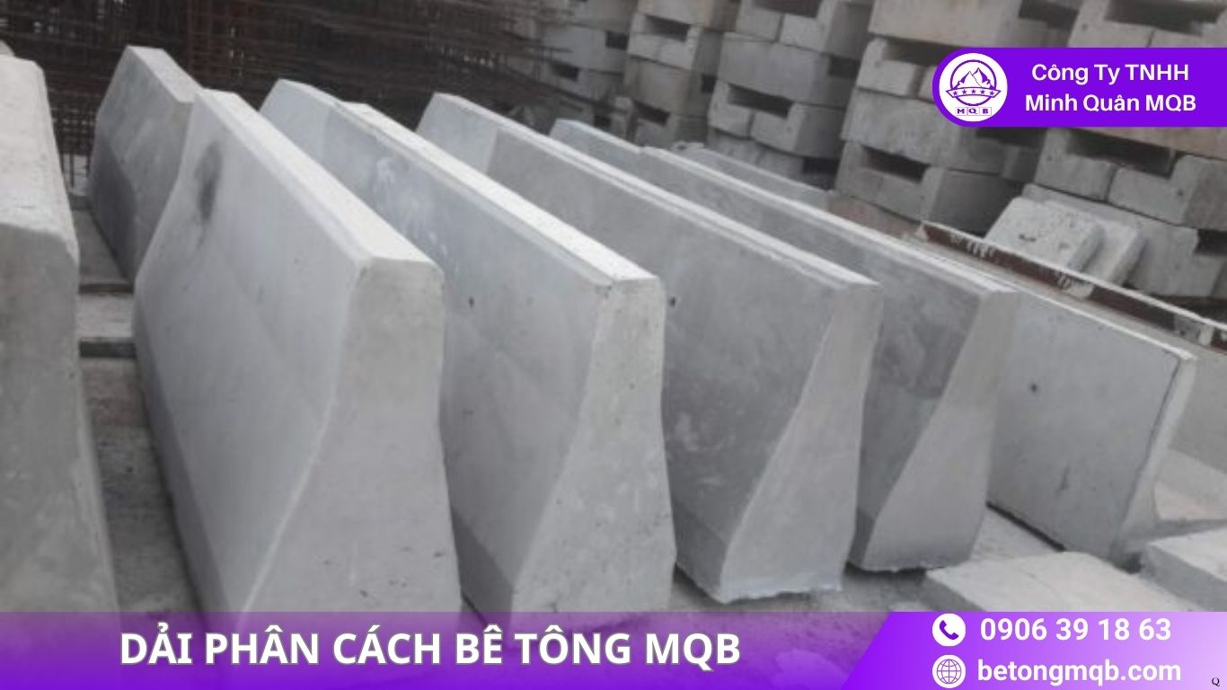 Dải phân cách chống lóa MQB tiêu chuẩn thực tế