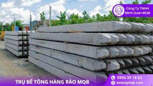 Trụ Bê Tông Hàng Rào Khu Công Nghiệp