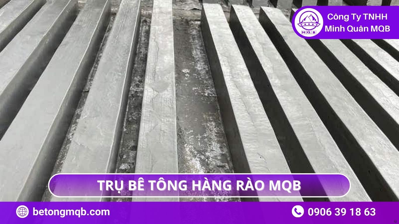 Trụ Bê Tông Hàng Rào Dự Án Năng Lượng: Xu Hướng 2026 | Bê Tông MQB