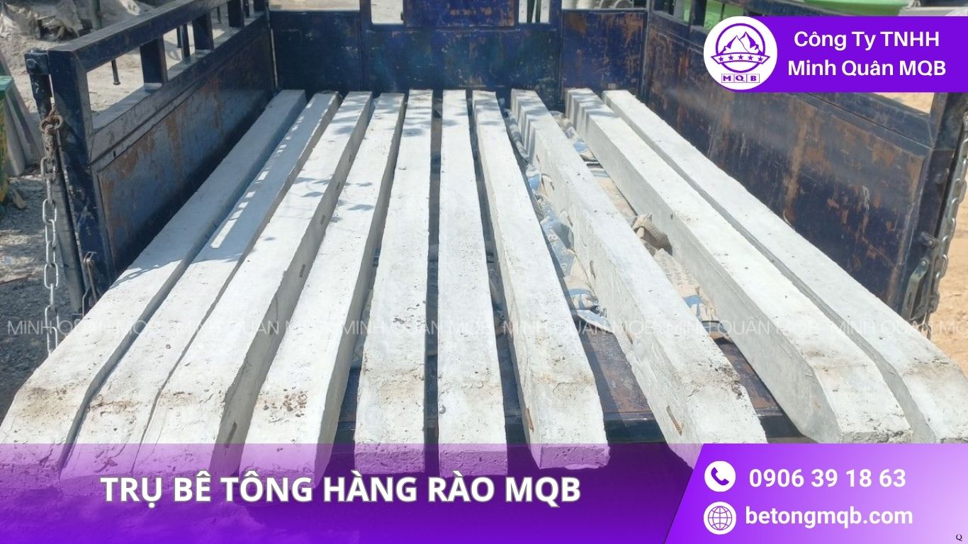 Trụ Rào Bê Tông Trang Trại: Độ Bền – Tiêu Chuẩn 2026 | MQB 3 Trụ Rào Bê Tông Trang Trại: Độ Bền – Tiêu Chuẩn