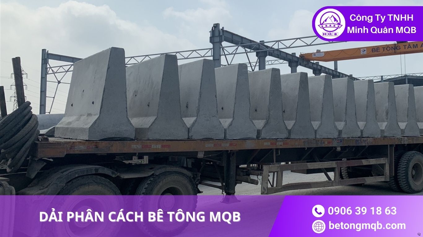 Dải phân cách di động MQB tiêu chuẩn thực tế