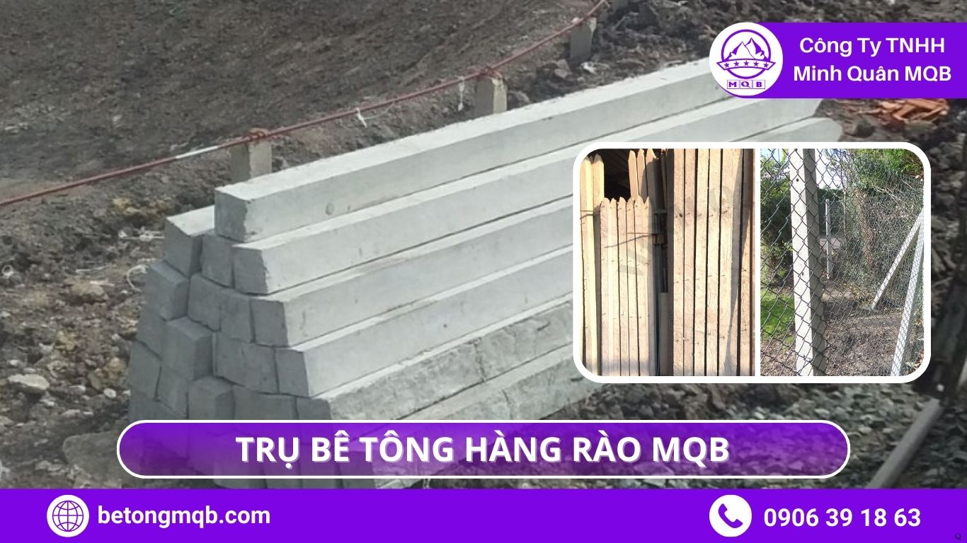 Trụ Rào Bê Tông & Xu Hướng An Ninh Nông Thôn 2026 | Bê Tông MQB 4 Trụ Rào Bê Tông & Xu Hướng An Ninh Nông Thôn MQB