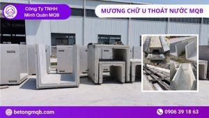 Nâng cấp rãnh cũ bằng mương chữ U