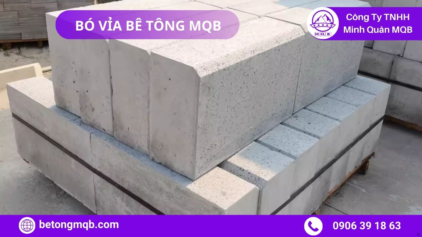 Bó Vỉa Đô Thị Xanh – Xu Hướng Hạ Tầng 2026 | Bê Tông MQB 4 Bó Vỉa Đô Thị Xanh – Xu Hướng Hạ Tầng