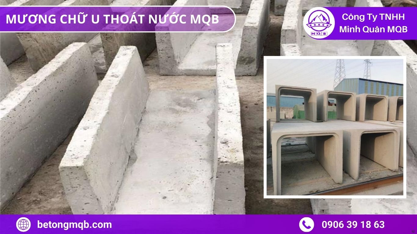 Mương chữ U trong khu dân cư MQB