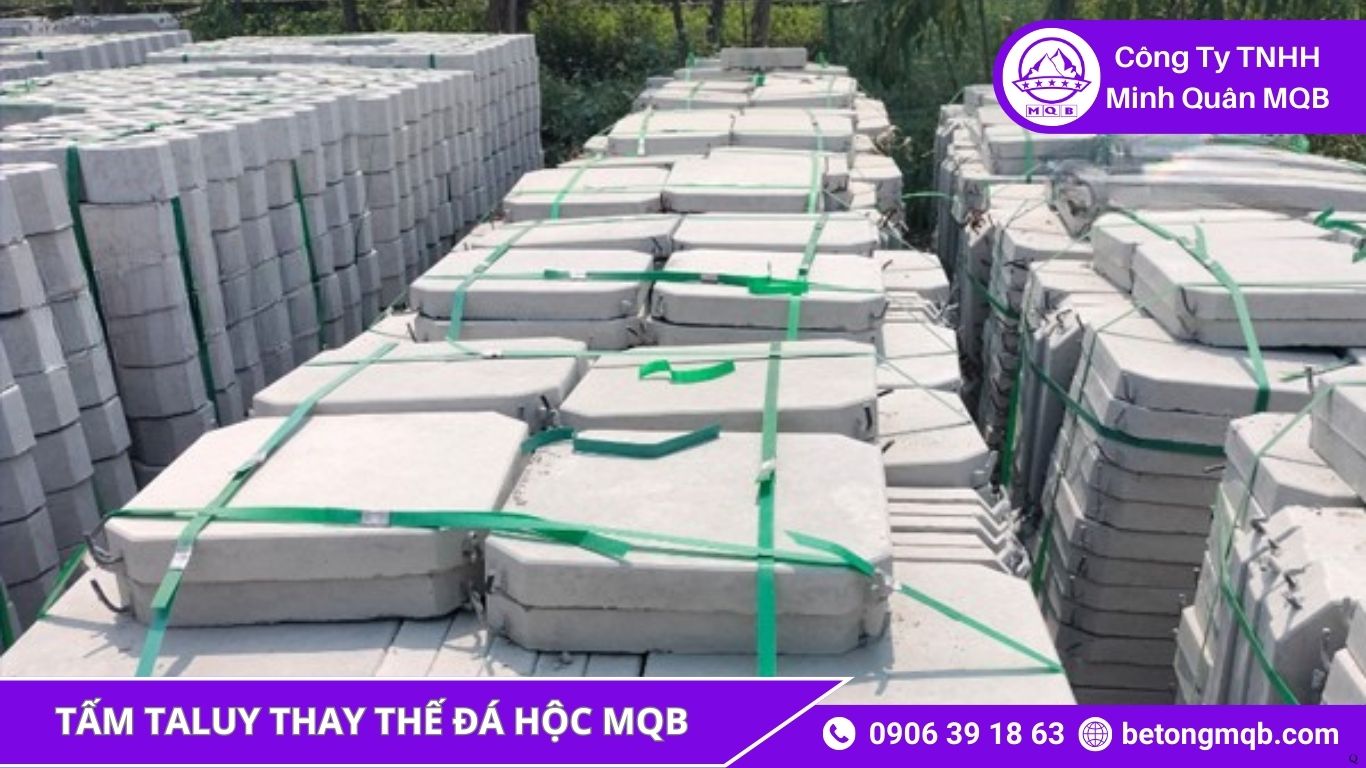 Tấm Taluy Chống Sạt Lở Miền Trung 2025 | Bê Tông MQB 3 Tấm taluy chống sạt lở miền Trung MQB tiêu chuẩn