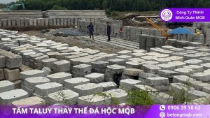 Tấm taluy chống sạt lở miền Trung