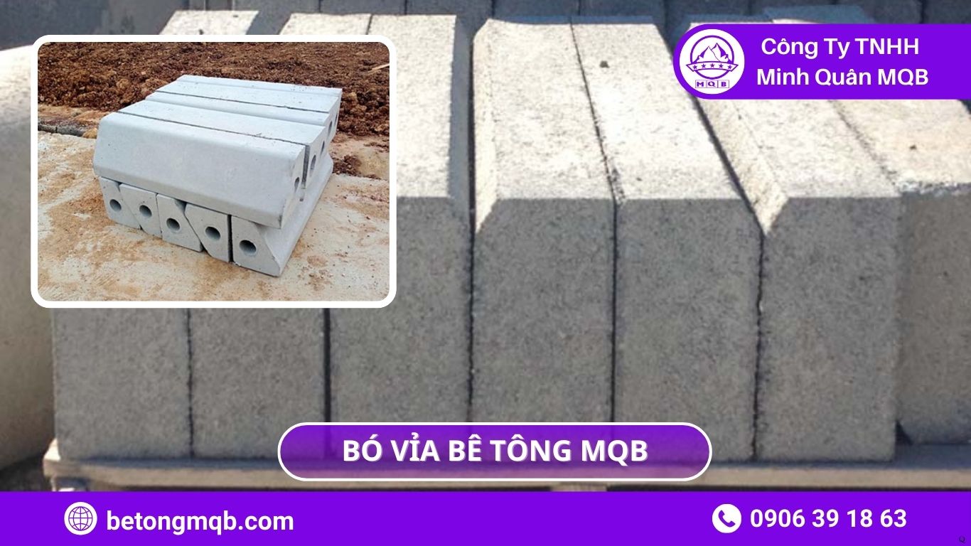 Bó Vỉa Dẫn Hướng Giao Thông – Tối Ưu An Toàn 2026 | Bê Tông MQB 4 Bó Vỉa Dẫn Hướng Giao Thông – Tối Ưu An Toàn