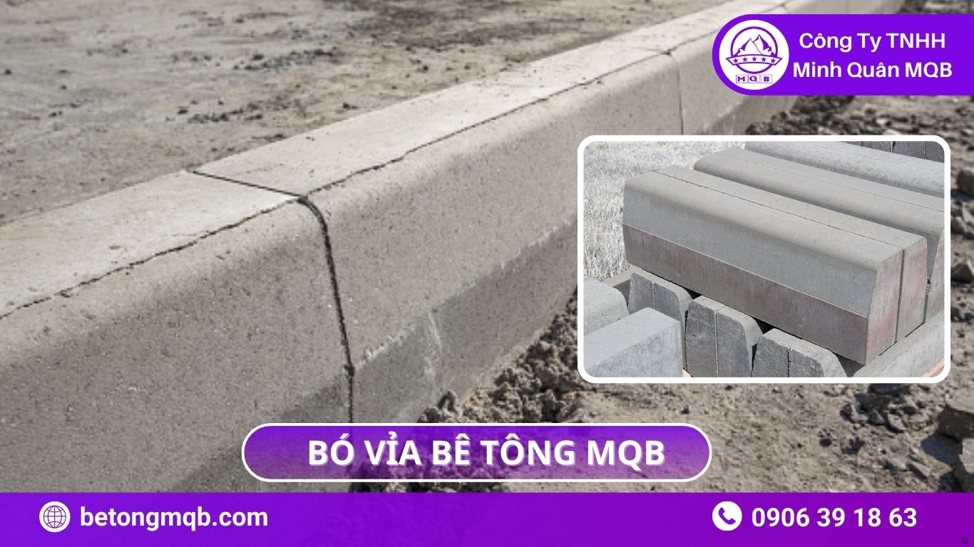 Bó Vỉa An Toàn Người Đi Bộ – Đô Thị Miền Nam 2026 | Bê Tông MQB 3 Bó Vỉa An Toàn Người Đi Bộ – Đô Thị Miền Nam 2026