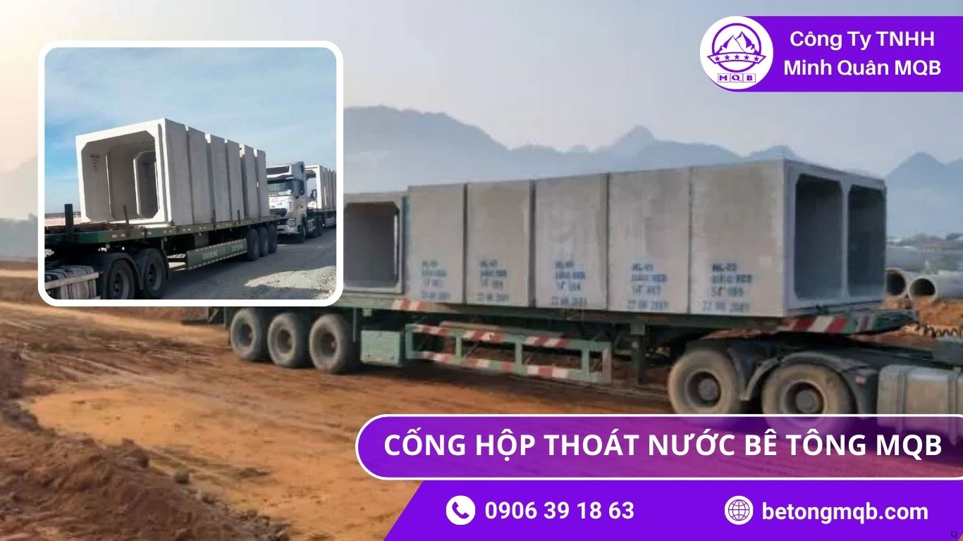 Cống Hộp Bê Tông Giao Thông – Giải Pháp Đường Bộ 2026 | Bê Tông MQB 2 Cống Hộp Bê Tông Giao Thông – Giải Pháp Đường Bộ 2026 | Bê Tông