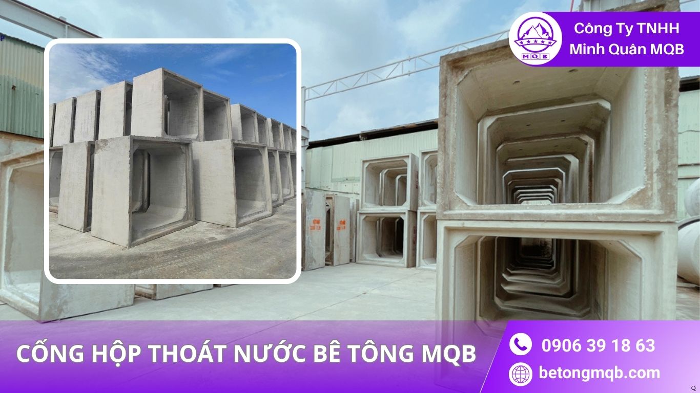 Cống Hộp Bê Tông Thông Minh – Giải Pháp Đô Thị 2026 | Bê Tông MQB 3 Cống Hộp Bê Tông Thông Minh – Giải Pháp Đô Thị 2026