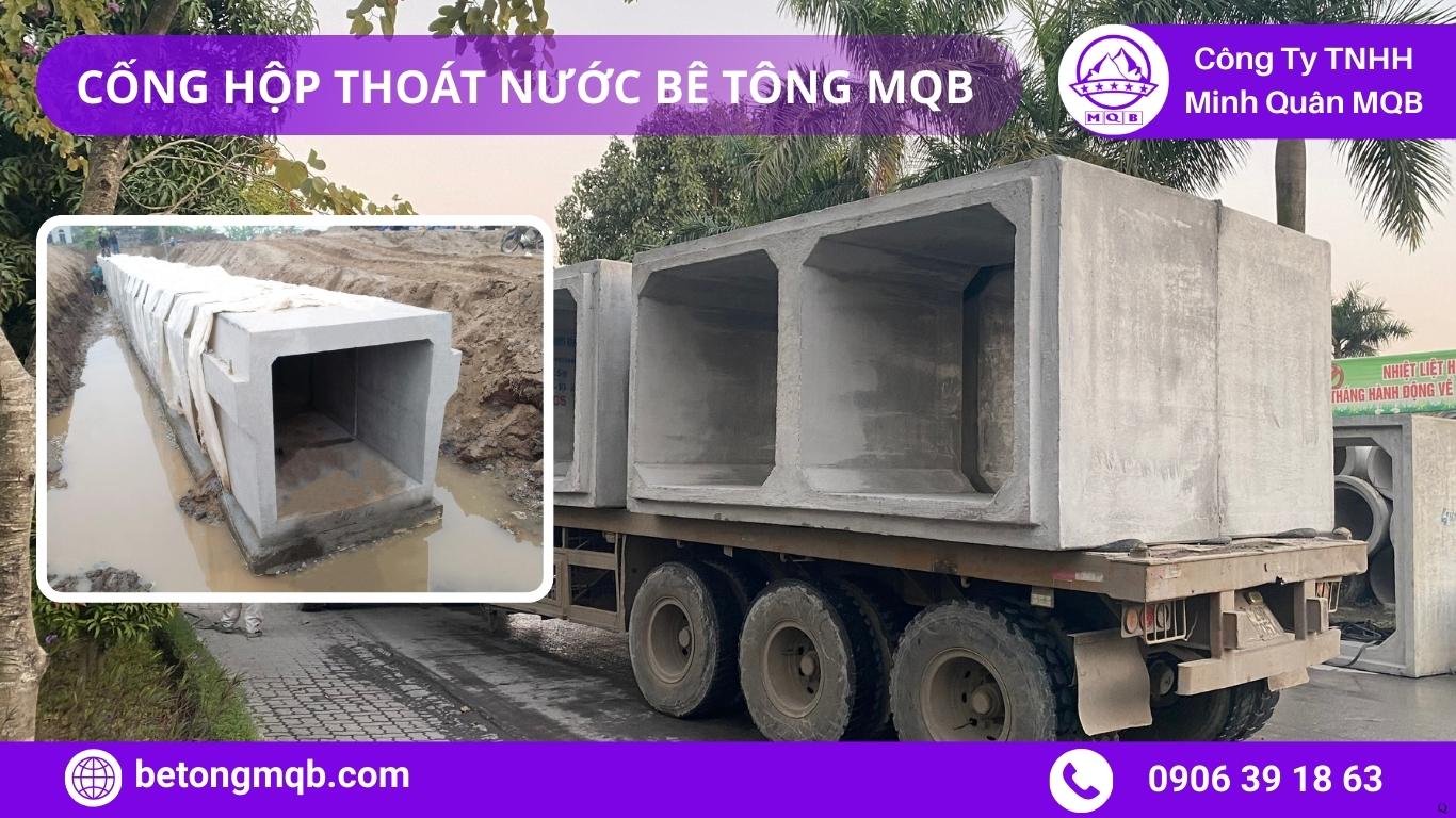 Cống Hộp Bê Tông Tái Định Cư – Giải Pháp Hạ Tầng 2026 | Bê Tông 