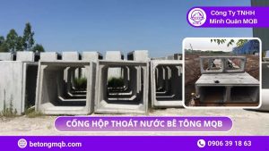 Cống Hộp Bê Tông Vùng Trũng – Giải Pháp Ngập Sâu 2026 | Bê Tông MQB