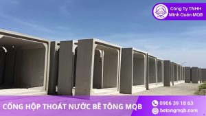Cống Hộp Bê Tông Tuyến Đường Nông Thôn Sau Mưa Lũ 2025 | Bê Tông