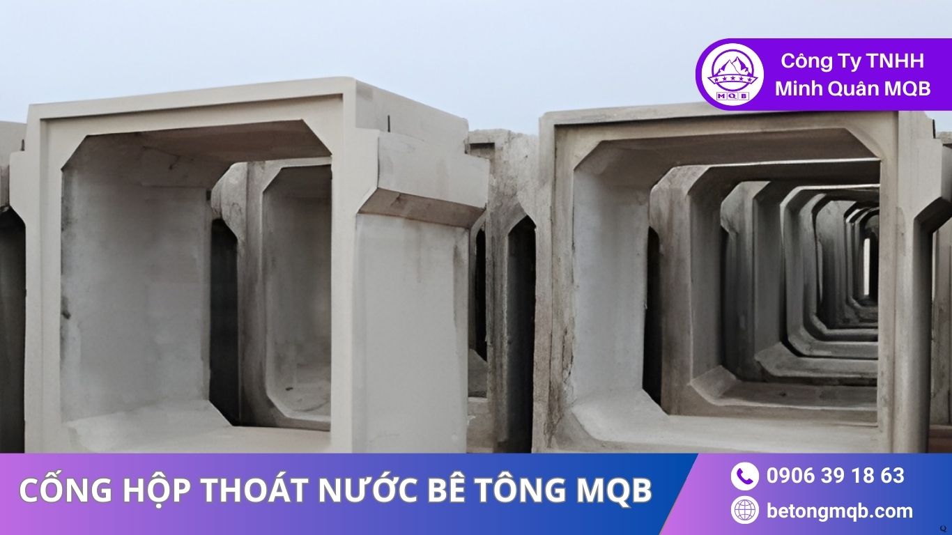 Cống Hộp Bê Tông Tuyến Đường Nông Thôn Sau Mưa Lũ 2025 | Bê Tông MQB