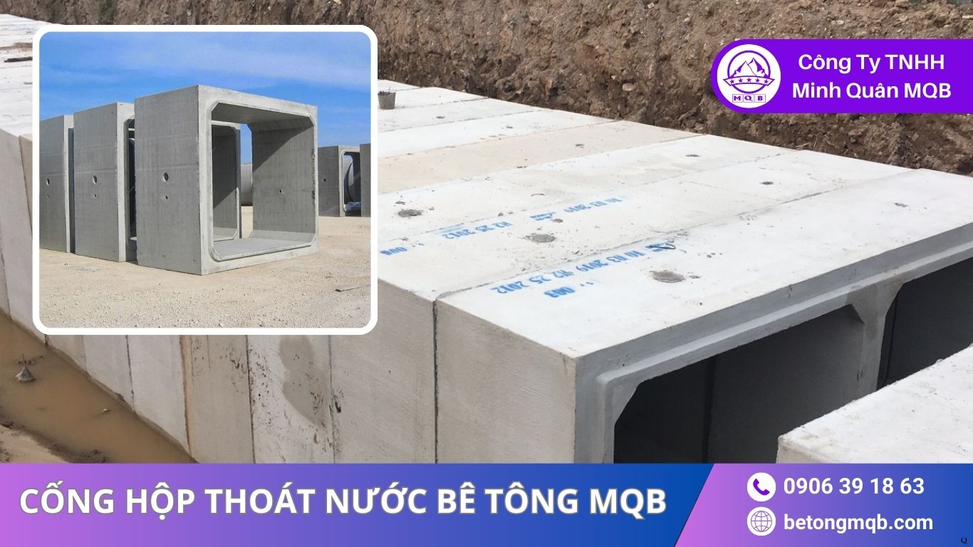 Lựa Chọn Kích Thước Cống Hộp – Công Thức & Thực Tiễn 2026 | Bê Tông MQB