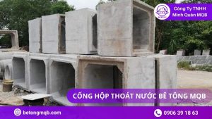 Cống Hộp Bê Tông Chống Xâm Thực Biển Cho Dự Án Ven Biển 2026 | Bê Tông MQB