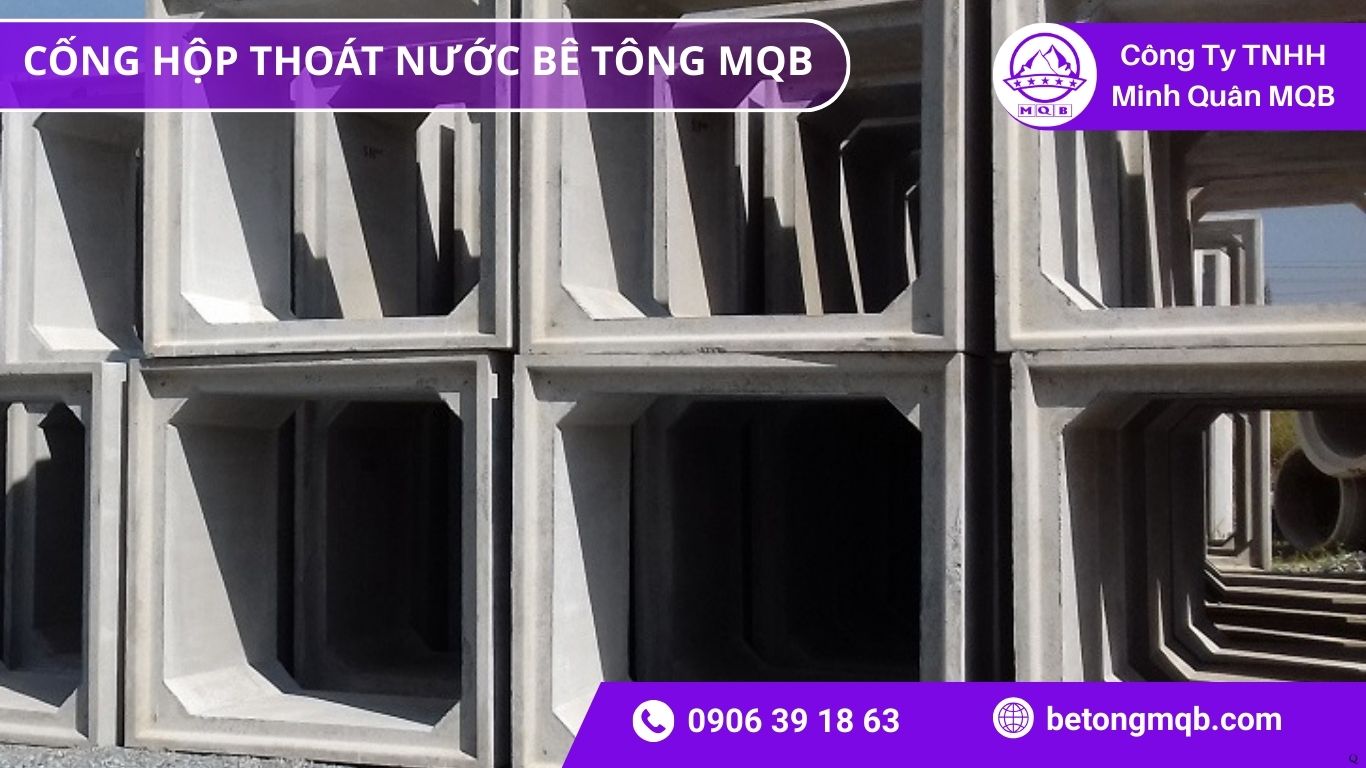 Cống Hộp Bê Tông Khu Công Nghiệp – Giải Pháp Thoát Nước 2026 | Bê Tông MQB