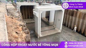 Độ Bền Cống Hộp Bê Tông Đúc Sẵn – Khác Biệt So Với Đổ Tại Chỗ MQB