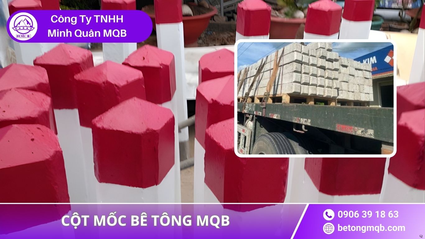 Cọc Tiêu Bê Tông Đường Núi – Giải Pháp An Toàn Tây Nguyên 2026