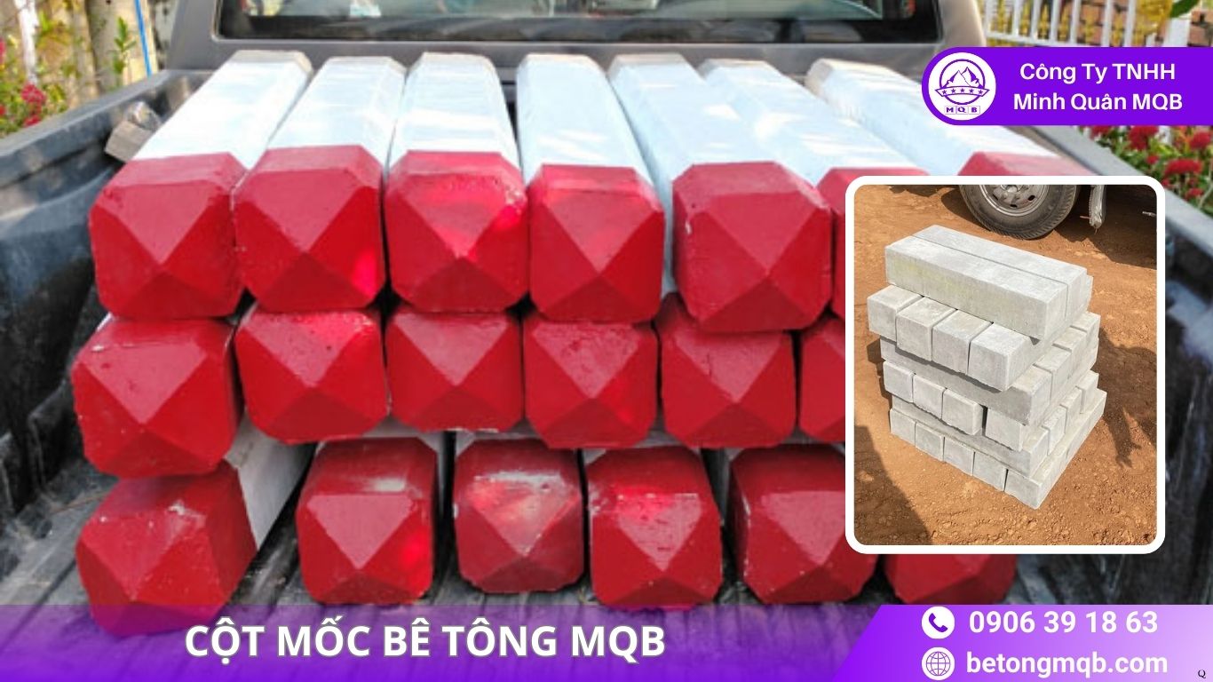 Cọc Tiêu Bê Tông Đường Núi – Giải Pháp An Toàn Tây Nguyên 2026 MQB