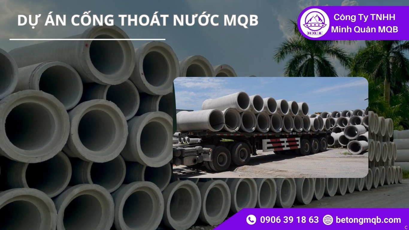 Bê Tông MQB đồng hành quản lý dự án thoát nước