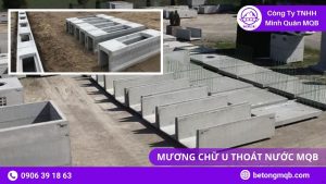 Mương Chữ U Thủy Lợi Nông Nghiệp Hiệu Quả BBê Tông MQB thực tế