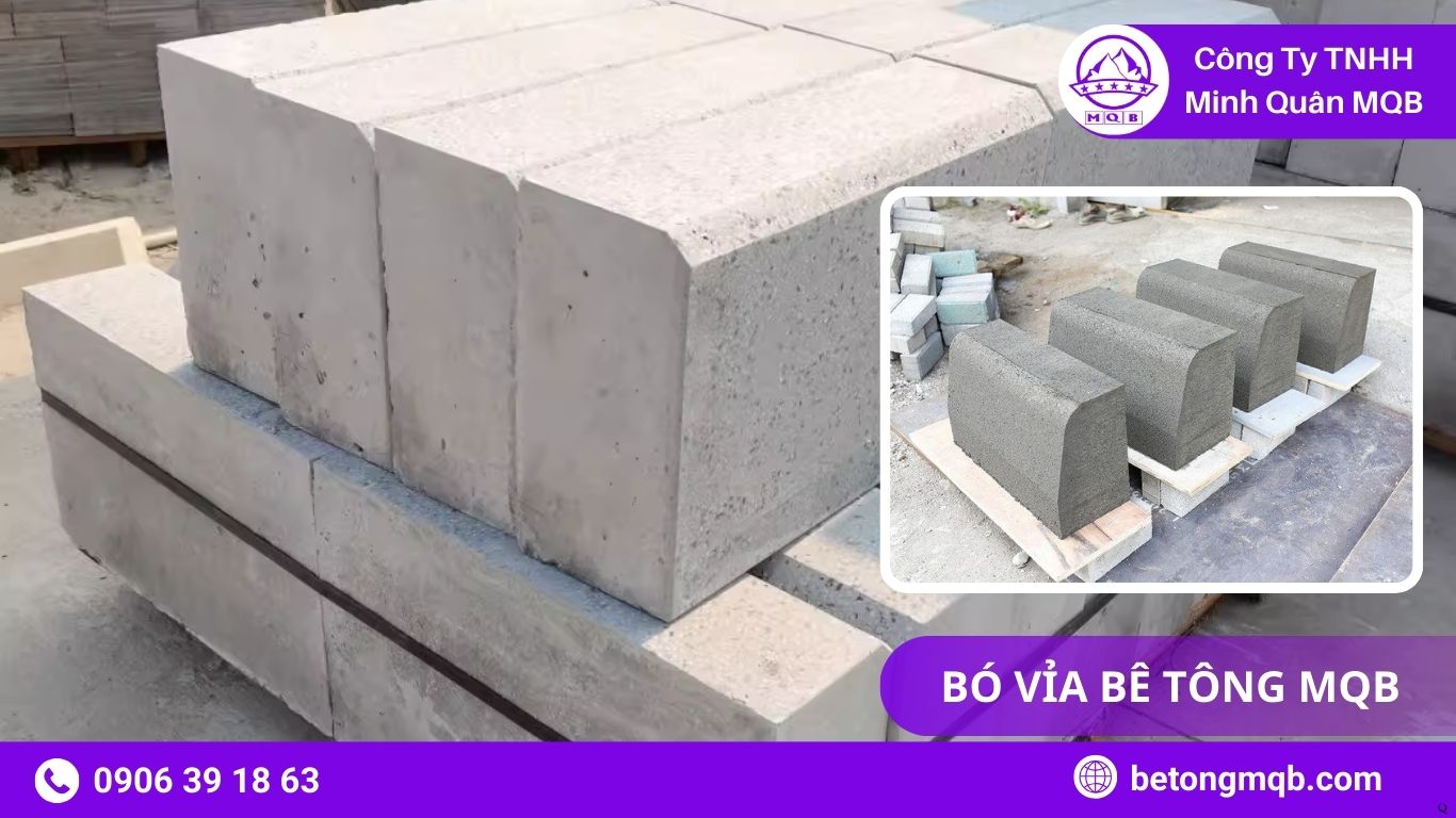 Bó Vỉa Bãi Đỗ Xe – Định Vị Chỗ Đậu Xe 2026 | Bê Tông MQB 2 Bó Vỉa Bãi Đỗ Xe – Định Vị Chỗ Đậu Xe 2026 | Bê Tông