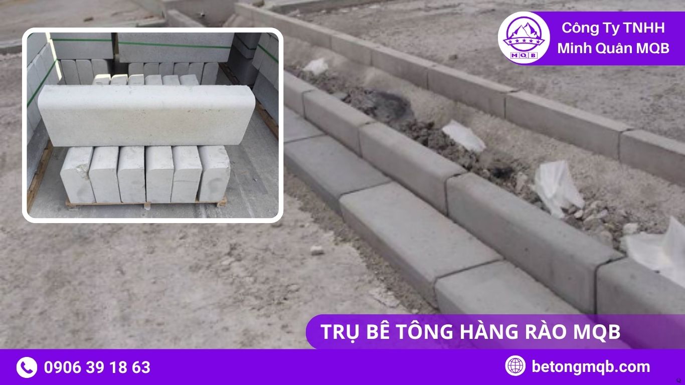 Bó Vỉa Chống Trôi Đất – Ổn Định Taluy 2026 | Bê Tông MQB 4 Bó Vỉa Chống Trôi Đất – Ổn Định Taluy 2026 MQB