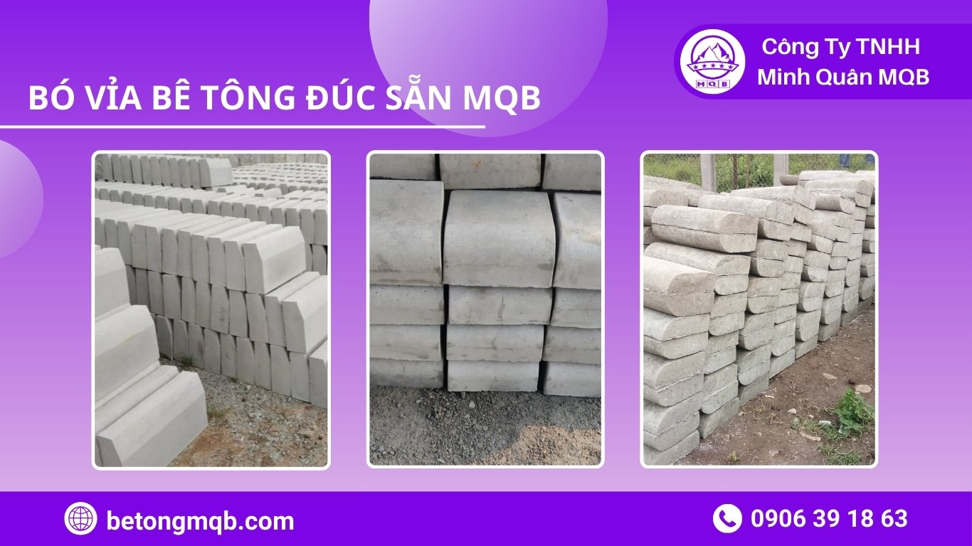 Bó Vỉa An Toàn Du Lịch Vũng Tàu 2026: Chuẩn Khu Biển | Bê Tông MQB 4 bó vỉa an toàn du lịch Vũng Tàu MQB