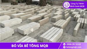 bó vỉa bảo vệ hạ tầng ngầm tại đô thị