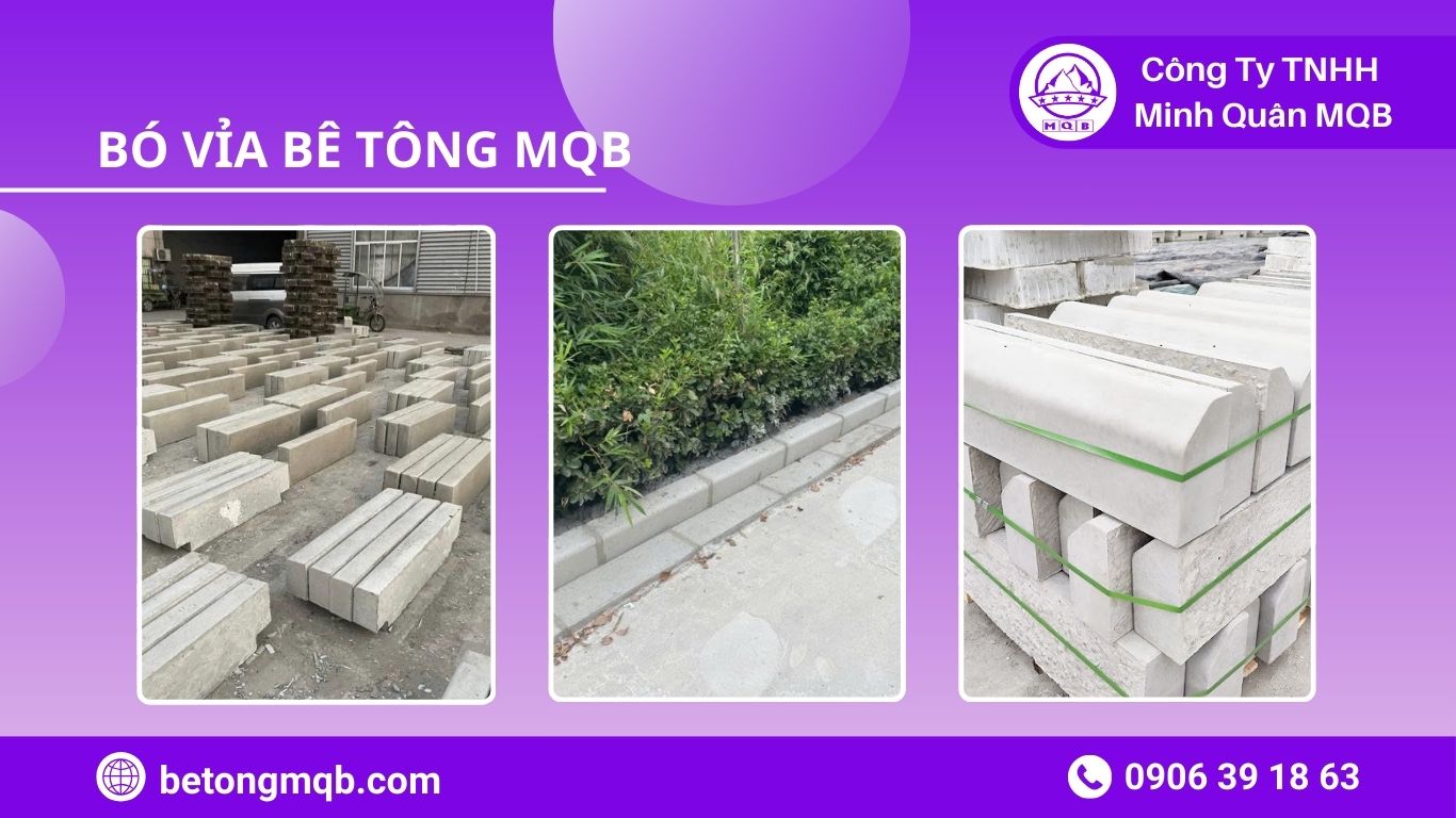 Bó Vỉa Bảo Vệ Hạ Tầng Ngầm – Giải Pháp Đô Thị 2026 | Bê Tông MQB 4 Bó vỉa bảo vệ hạ tầng ngầm Bê Tông MQB