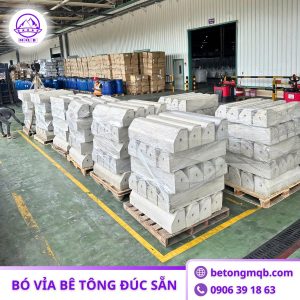 bó vỉa bê tông đúc sẵn long thành thi công nhanh MQB