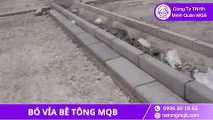 bó vỉa cảnh quan công viên trong dự án đô thị