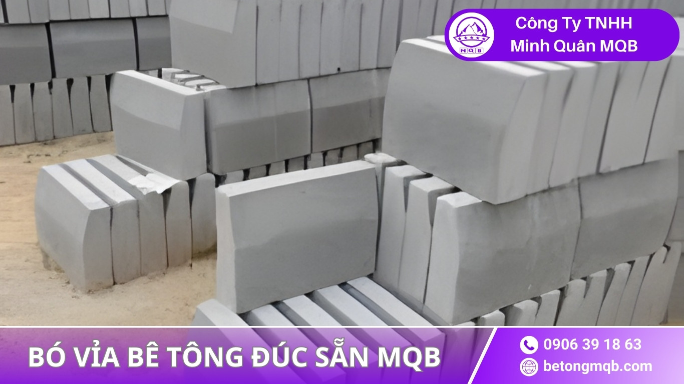 Bó Vỉa Chống Trượt Vũng Tàu 2026: Chuẩn Ven Biển | Bê Tông MQB 2 bó vỉa ven biển vũng tàu chịu gió và mài mòn