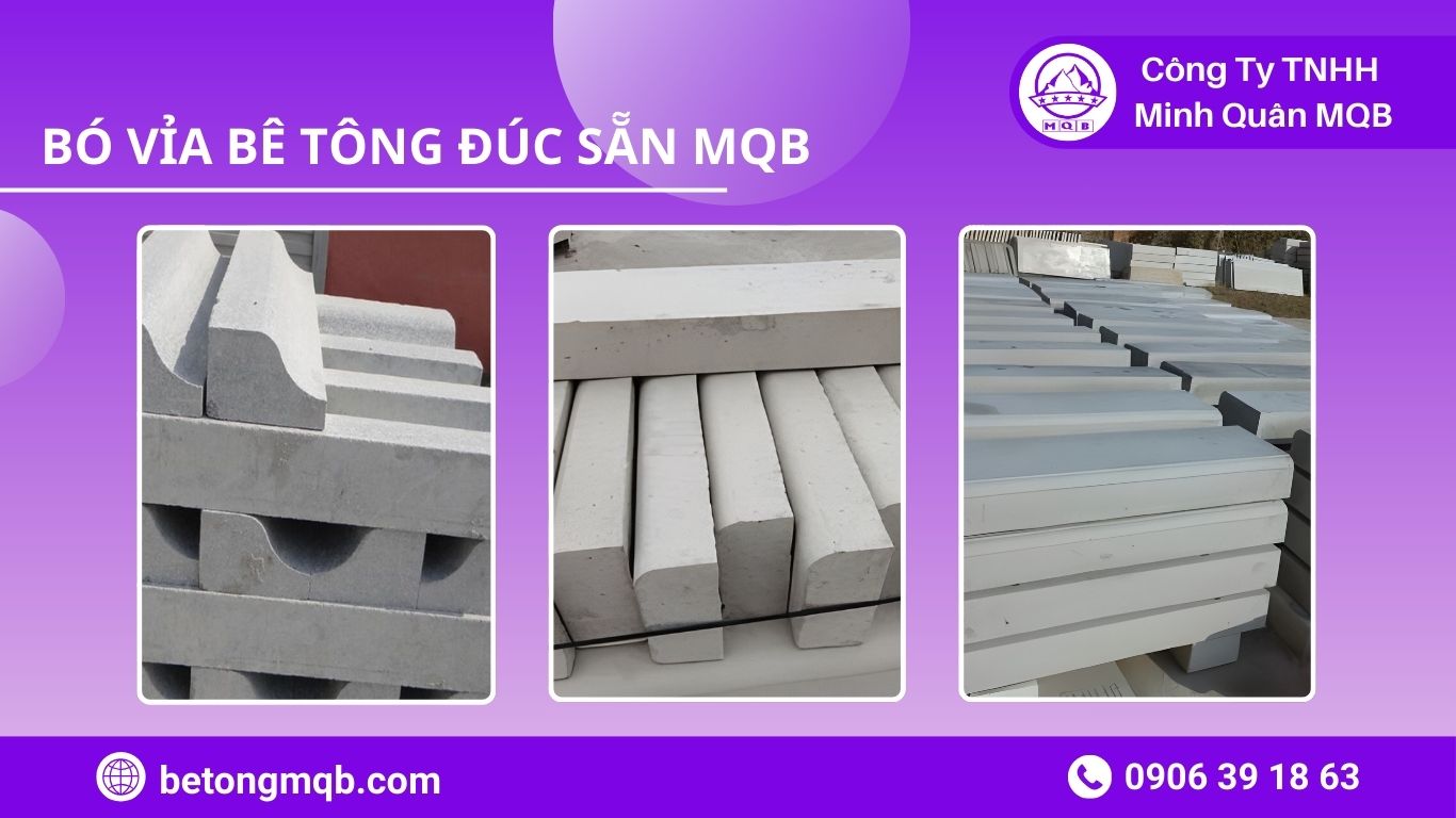 Bó Vỉa KCN Long Thành 2026: Giải Pháp Chịu Tải Chuẩn Nhà Máy | Bê Tông MQB 4 cung cấp bó vỉa kcn long thành từ bê tông mqb