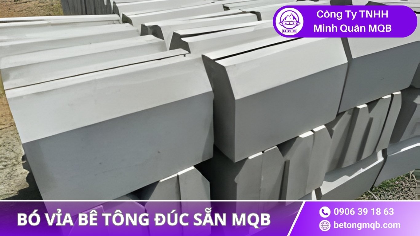Bó Vỉa Khu Đô Thị Vũng Tàu 2026: Chuẩn Quy Hoạch 1/500 | Bê Tông MQB 2 bó vỉa đường nội bộ đô thị vũng tàu đồng bộ hạ tầng