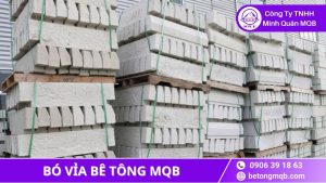 bó vỉa phân tuyến KCN trong nhà máy