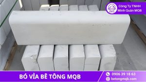 bó vỉa tái lập cảnh quan sau ngập
