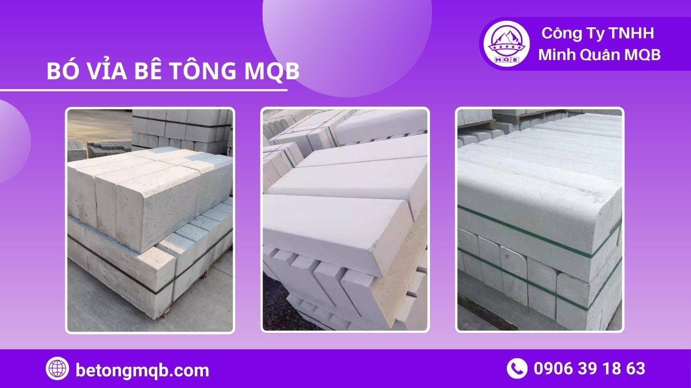 Bó Vỉa Tái Thiết Vỉa Hè Sau Bão – Ổn Định Mép Đường 2026 | Bê Tông MQB 4 Bó vỉa tái thiết vỉa hè MQB