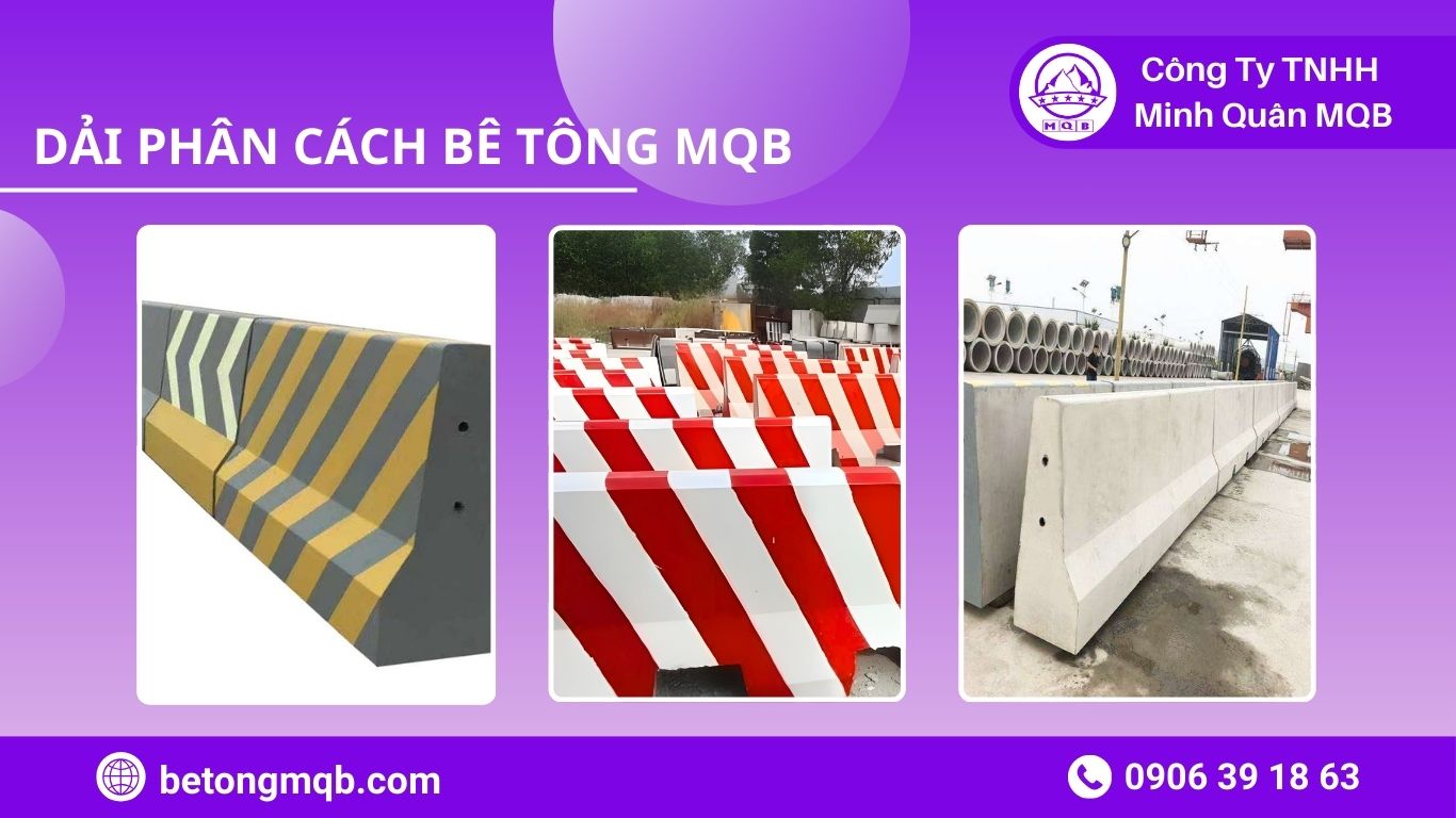 loại dải phân cách tại Cần Giờ