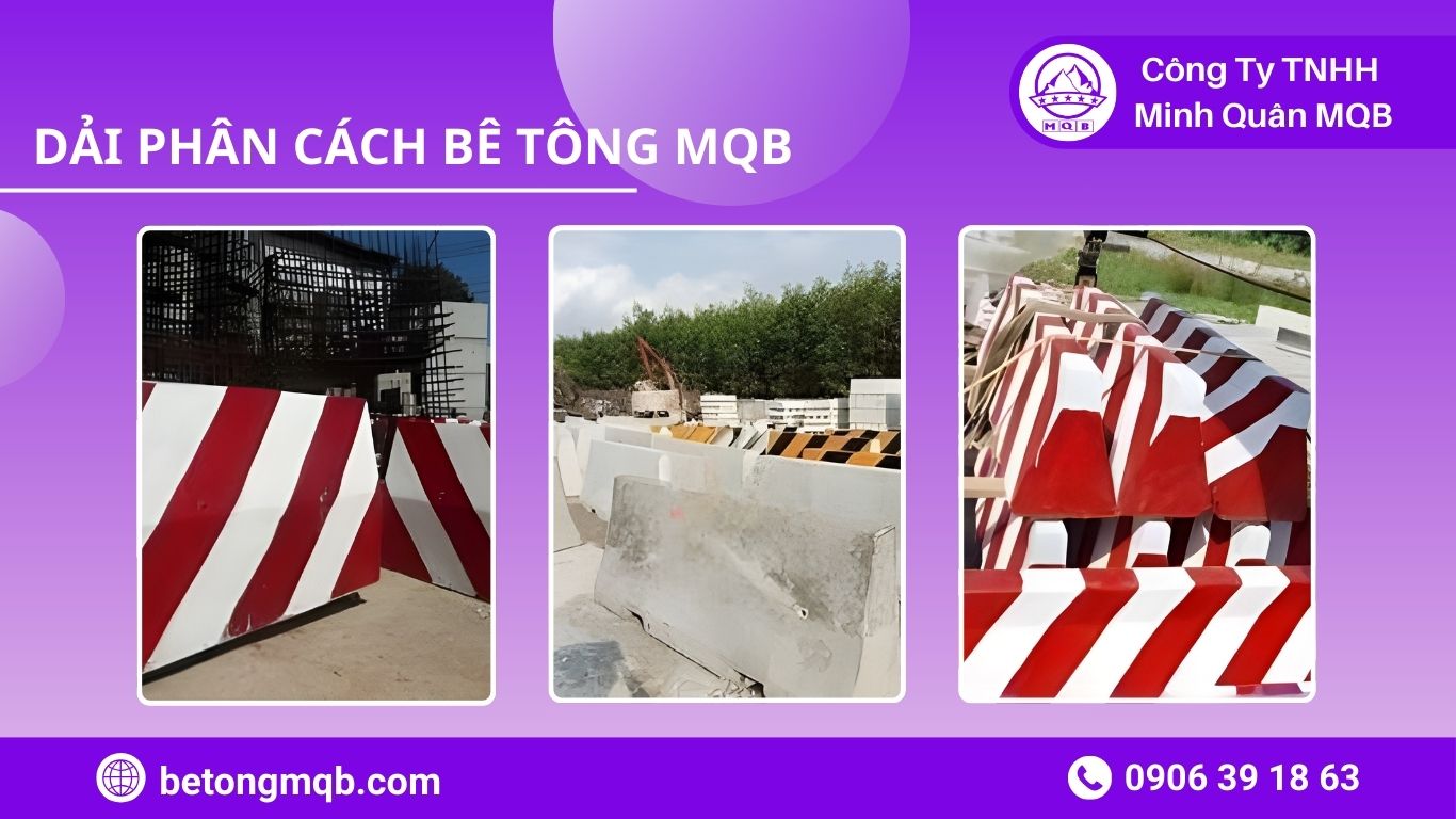 các loại dải phân cách Vũng Tàu