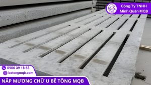 cải tạo rãnh thoát nước nhà máy bằng tấm đan bê tông