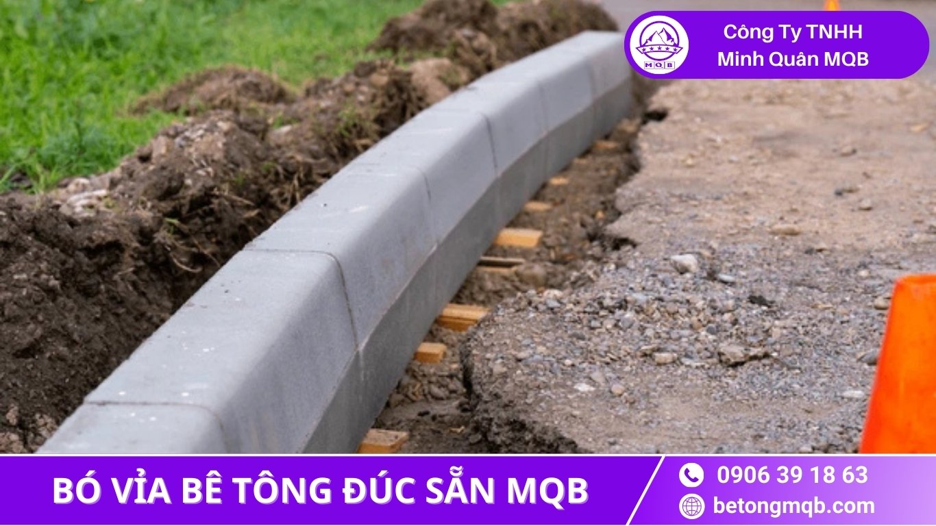 Cấp Phối Bó Vỉa Vũng Tàu 2026: Bền 15 Năm Ven Biển | Bê Tông MQB 1 cấp phối bó vỉa vũng tàu cho công trình ven biển