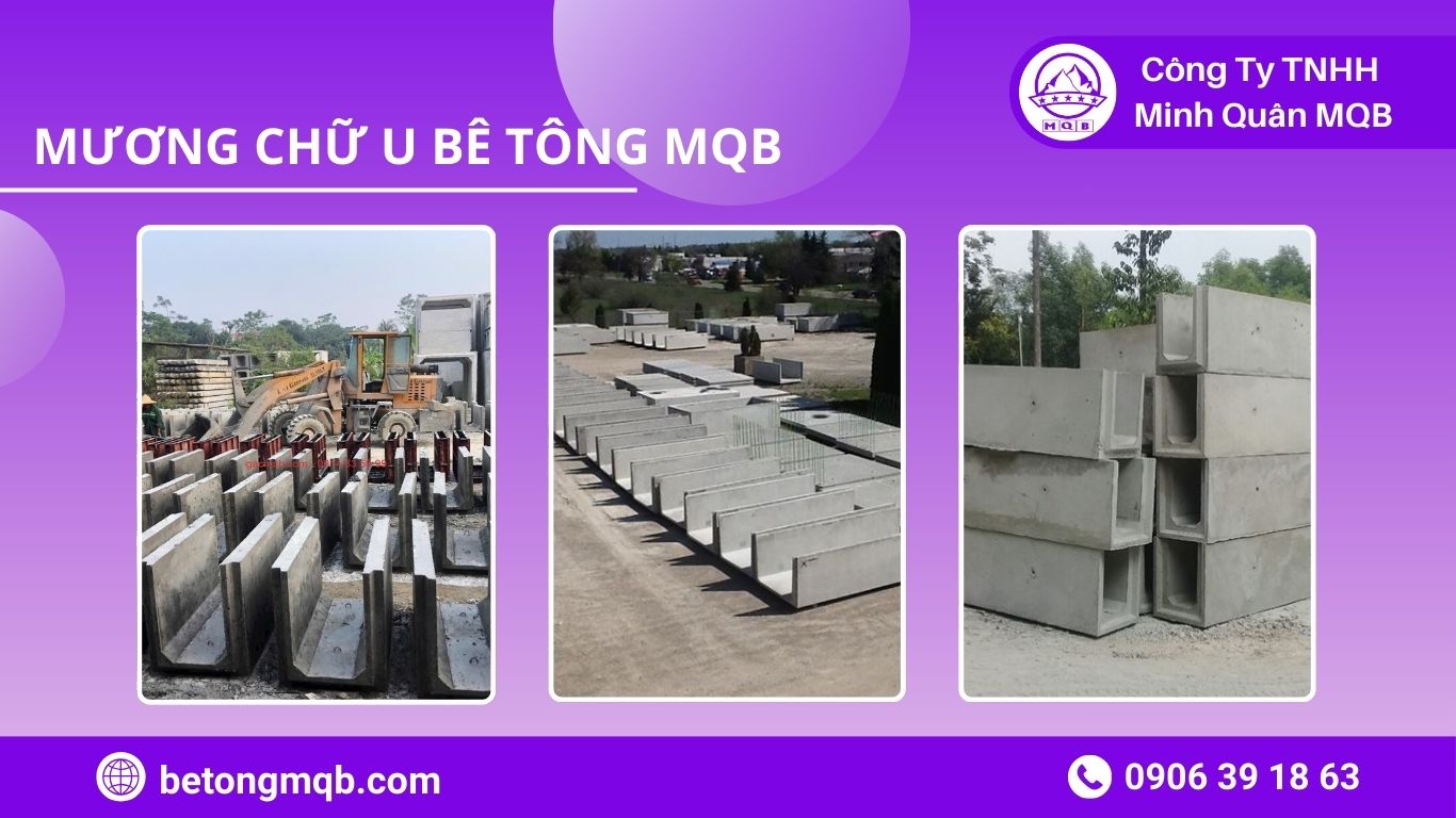 dự án ứng dụng mương chữ U mùa mưa