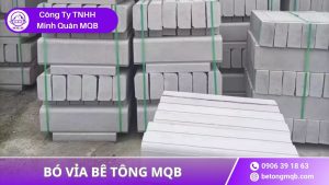 cấu tạo bó vỉa bảo vệ tuyến kỹ thuật